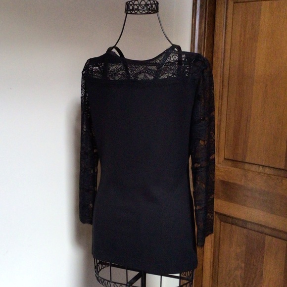 Escada black top, Size Small, pristine - Picture 4 of 6